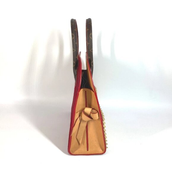 LOUIS VUITTON M41234 Monogram studs Iconoclast Tote Bag Hand Bag - Picture 12 of 14